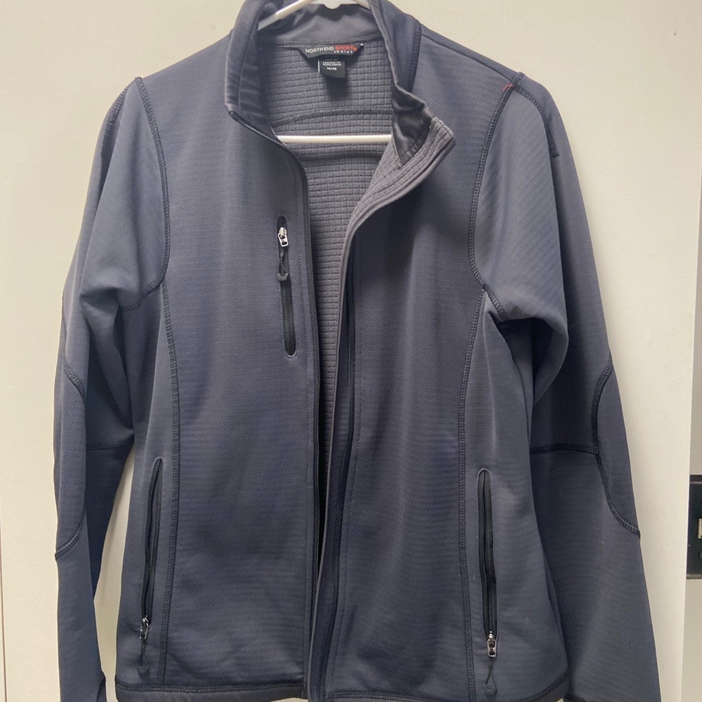 Ladies Black Utility Jacket - Lightweight Everyday Layer